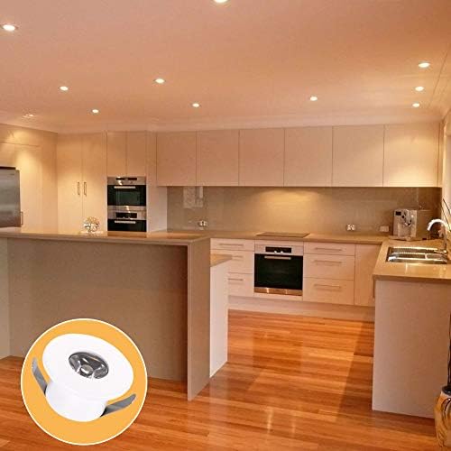 5pcs 1W 1 Inch Recessed LED Lights Mini Recessed LED Lights AC 110V