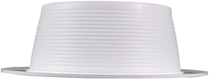 NICOR Lighting 6 inch White Recessed Baffle Trim, Fits 6 inch Housings (17510)