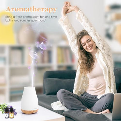 Homeweeks Essential Oil Diffuser for Room 100 ML 1 Pack