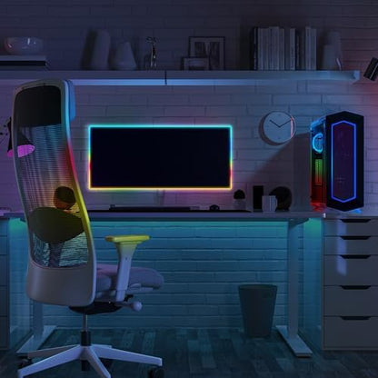Feit Electric LED Light Strip Color Changing Strip Lights - Dimmable RGB USB with Remote - 5 ft