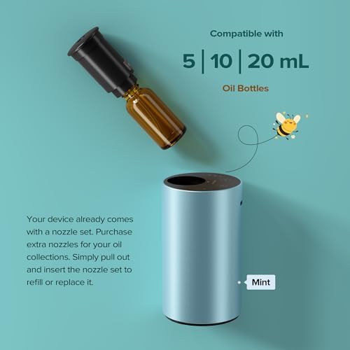 Airversa ANX Waterless Essential Oil Diffuser Starter Kit, Gold