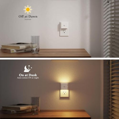 JandCase Motion Sensor Night Light, Night Lights Plug into Wall