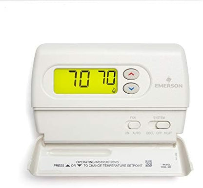 White-Rodgers 80 Series Classic, Non-Programmable, Single Stage (1H/1C) Thermostat, 1F86-344