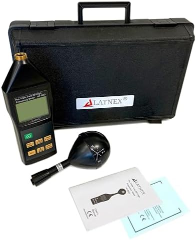 RF EMF Meter HF-B8G High Frequency 10Mhz-8Ghz. Measures Wide-Range Electromagnetic Radiation from Cell Towers-Smart Meters-Wi-Fi-Cordless and Cell Phones-3G-4G-LTE & 5G Networks