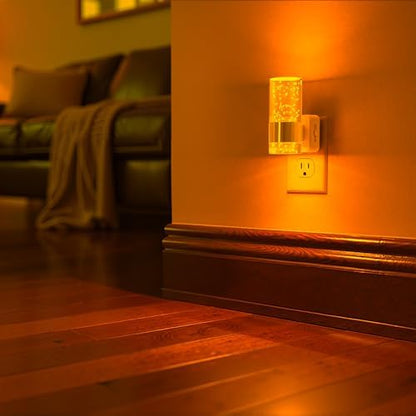 Briignite Night Light, 2 Pack Dimmable Night Lights Plug into Wall