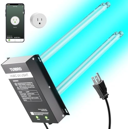 TURBRO 72W HVAC UV Light with Smart Plug UV72PW