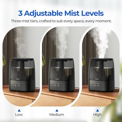 Top Fill Humidifiers for Bedroom, Ultrasonic Cool Mist Humidifiers