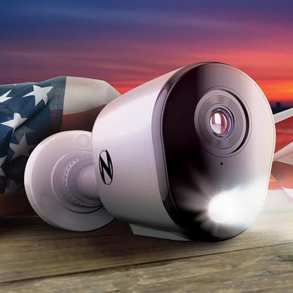 Night Owl Add On Wired 4K HD Indoor/Outdoor Deterrence Cameras with 2-Way Audio (2-Pack) (Requires Compatible DVR - Sold Separately) (2 Camera)