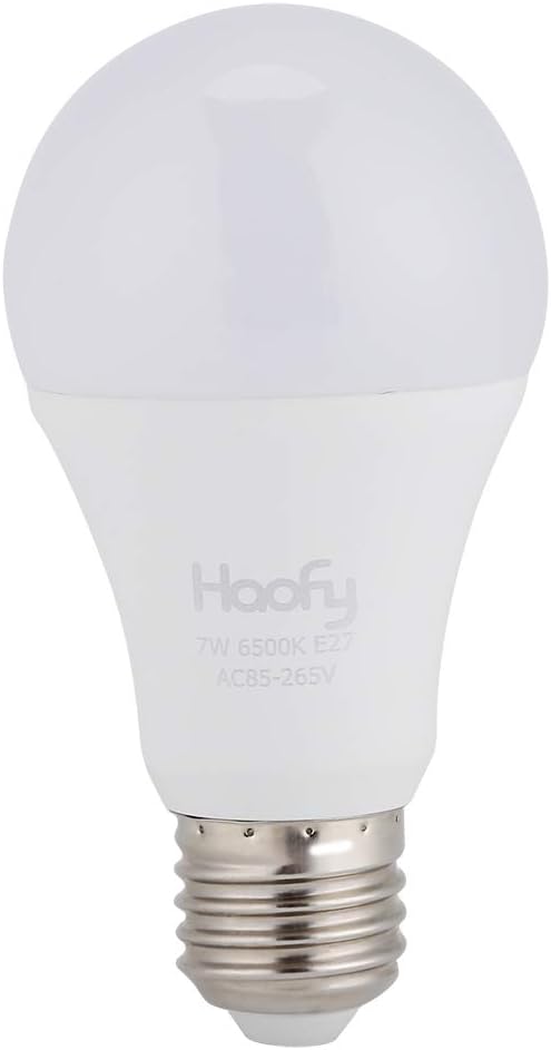 Tbest Dusk to Dawn Bulb, 7W Smart LED Light with Built-in Photosensor Detection Automatic On Off