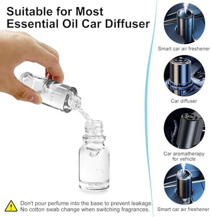 Amor Lyris 3.5OZ/100ml Car Air Freshener Refill, CO01/Dedicated Perfume Refill Long Lasting 6 Months, Car Diffuser Essential Oil Made of Natural Plant Extracts, New Car Smell