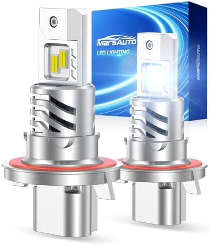 Marsauto H13 Fog Light Bulbs, 3 Mins Plug N Play, Pack of 2