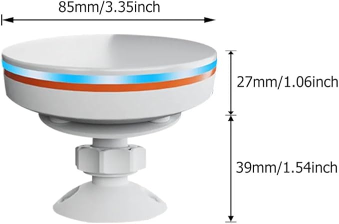 Tuya WiFi Human Presence Sensor 24G 5V MMwave Radar with Siren Alarm Motion Detection Smart Life Home Automation DIY Easy to Use
