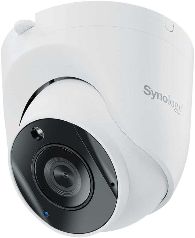 IP Camera Synology TC500 (Dome IP Camera 2880 x 1620/ PoE/ IP67 Compatible/Night Vision Performance: 30 m/SynologyNAS Only)