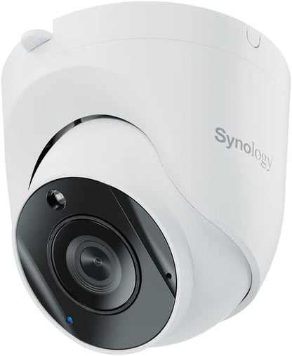 IP Camera Synology TC500 (Dome IP Camera 2880 x 1620/ PoE/ IP67 Compatible/Night Vision Performance: 30 m/SynologyNAS Only)