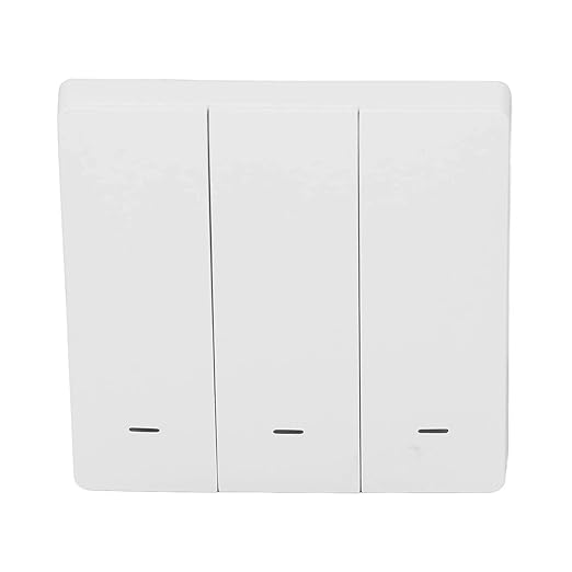 YWBL-WH Scene Switch Push Button Smart Power Switch, Wireless Control for Tuya Devices, Ideal for Home Automation and Convenience in Everyday Use
