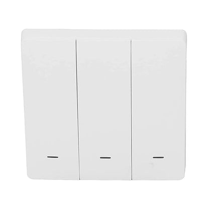 YWBL-WH Scene Switch Push Button Smart Power Switch, Wireless Control for Tuya Devices, Ideal for Home Automation and Convenience in Everyday Use