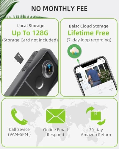 MUBVIEW Doorbell Camera Wireless with Chime, Video Doorbell - No Subscription, Voice Changer, Motion Zones Customization, 1080HD, PIR Human Detection, 2.4Ghz WiFi, Battery-Powered Smart Doorbell