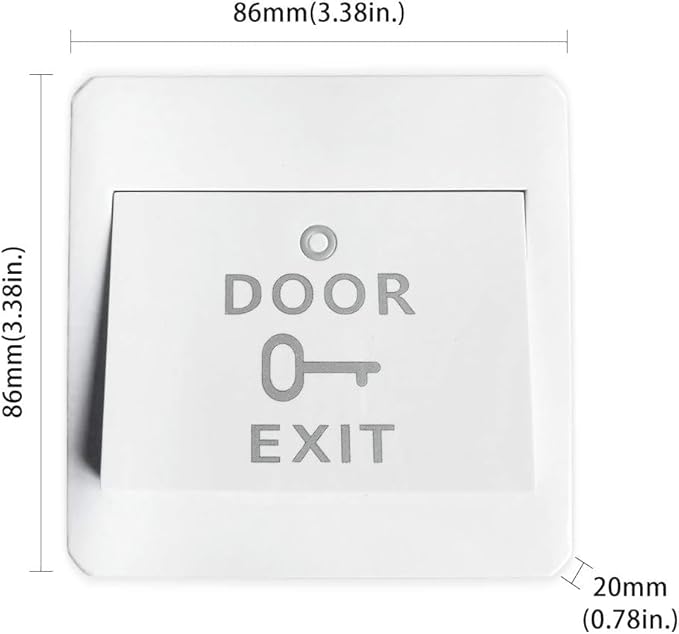 Automatic Electric Door Operator, Auto WiFi Swing Door Opener System with Integrated Mobile App Control, Voice Assistant