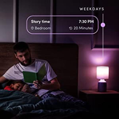 LIFX Bedroom Bundle – with 2 Color 800 Lumen Smart Bulb and 40″ LED Smart Lightstrip