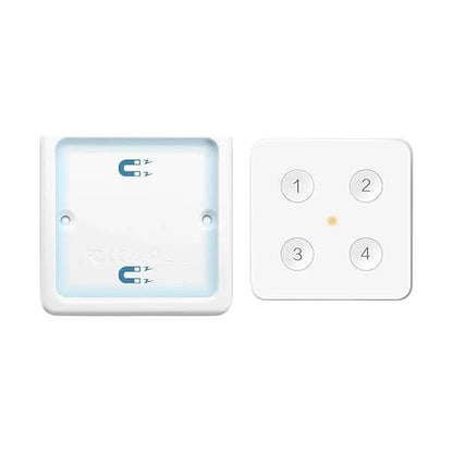 Tuya Zingbie 3.0 Wirreless 4 - Button Controller Control Scene SwitchÂ Compatible with Smairt LifeÂ Home AssistantÂ Zingbie2MQTTÂ DIY