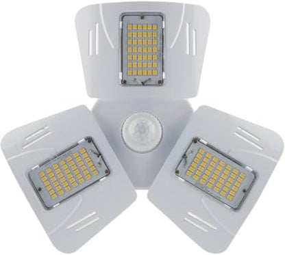 Satco Wide Surface E26 (Medium) Smart-Enabled LED Motion Sensor Utility Light Cool White 60 Watt Equ