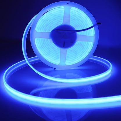LEDENET COB LED Strip Lights Waterproof IP67 DC12V 16.4ft/5m 480LEDs/m Blue
