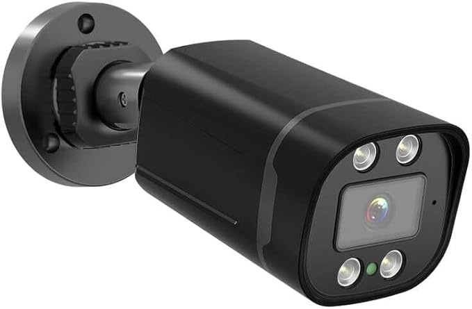 Hiseeu HD 5MP Analog/AHD/CVI/XVI 2560 TVL Wired Security Camera Outdoor for 5MP Analog Surveillance Dvr Kits, IP 66 Waterproof, Clear Night Vision up to 60ft, Remote Access