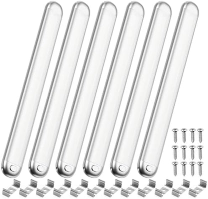 SEALIGHT 12V LED Interior Light Bar | 1500LM 8W 12v LED Light Strip 6200K White with ON/Off Switch | Camper Lights Fixture for Truck Van RV Trailer Cargo Cabient Motorhome Lorry (Pack of 6)