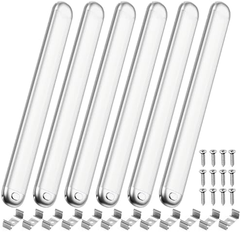 SEALIGHT 12V LED Interior Light Bar | 1500LM 8W 12v LED Light Strip 6200K White with ON/Off Switch | Camper Lights Fixture for Truck Van RV Trailer Cargo Cabient Motorhome Lorry (Pack of 6)