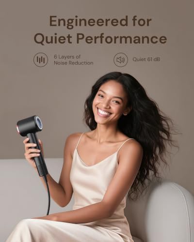 High-Speed Hair Dryer Blow Dryer with Diffuser and Concentrator