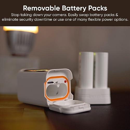 WYZE Wireless Outdoor/Indoor Battery Security Camera, 2.5K HDR Color Night Vision, Integrated Spotlight & Siren, Motion Detection, 2-Way Audio, Alexa & Google Assistant Compatible, Free Expert Support