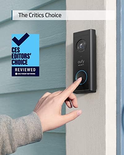 eufy Security, Wireless Video Doorbell S220 Add-on with 2K Resolution and eufy Security HomeBase S380 (HomeBase 3)