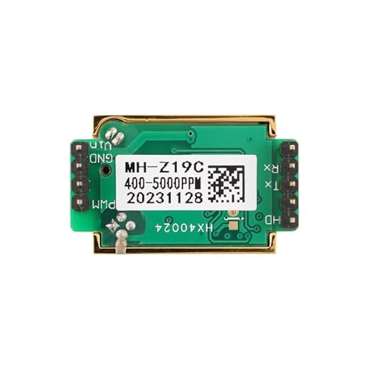MH-Z19C CO2 Air Quality Monitoring Concentration Detection Sensor Module Infrared Carbon Dioxide Sensor with Pins UART PMW