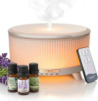 500ml Essential Oil Diffuser, Ultrasonic Aromatherapy Humidifier