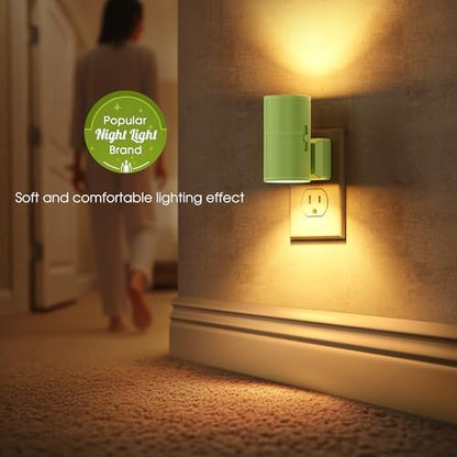 Briignite Night Lights Plug into Wall, Modern LED Night Light Plug in