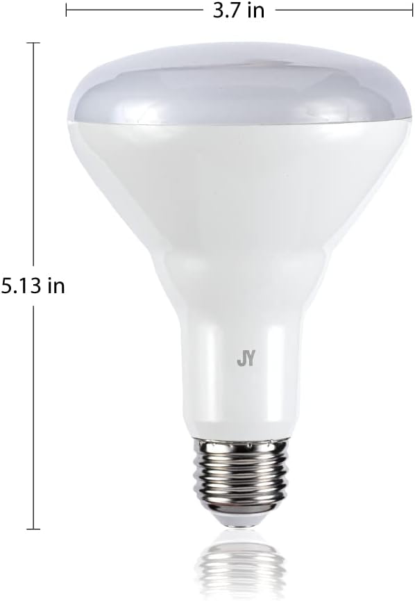 eyely BLA2001A Smart BR30 Dimmable Light Bulb, Color Changing LED, No Hub Required, WiFi Remote App Control, Alexa, Google Home Assistant Compatible, Set of 2