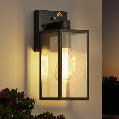 2Pack Dusk to Dawn Outdoor Lighting Fixture for House, Exterior Porch Light