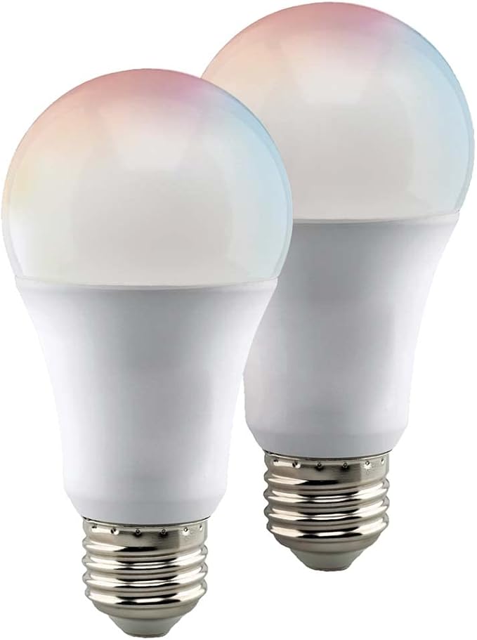 Satco 11253 - 9.5A19/LED/RGB/TW/SF/2PK S11253 Starfish LED Light System