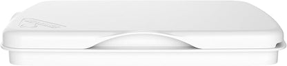 Rev-A-Shelf 32 Qt Under Sink Garbage Can Lid for Base Kitchen and Bathroom Cabinet, Replacement Plastic Trash Bin Lid Only, White, RV-32-LID-1-40