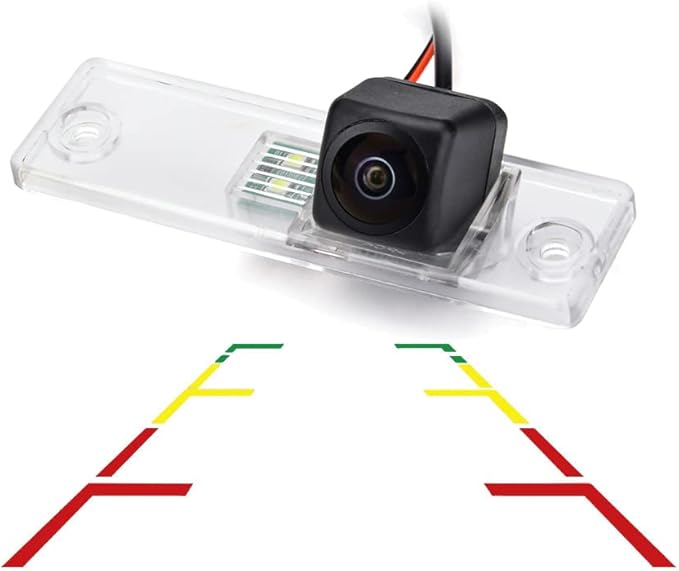 Vlicevrn HD Fisheye Vehicle Car Rear View Camera Night Vision Backup Parking Camera for Toyota 4Runner N210 MK4 / Hilux Surf N210 / SW4 N210 MK4 / Fortuner/Innova (Fisheye Fixed)