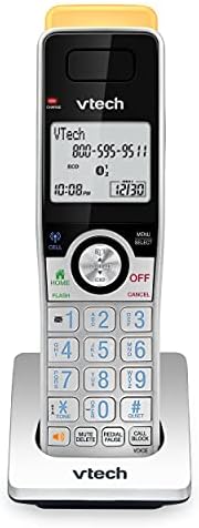 VTech IS8102 Additional Handset for IS8121 Series - Add Up to 5 Handsets, Super Long Range 2300 Ft, DECT 6.0, Bluetooth Connect to Cell, Call Blocking & Intercom