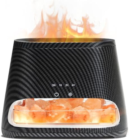 SALKING 2-in-1 Essential Oil Diffuser for Home,Himalayan Salt Lamp Diffuser