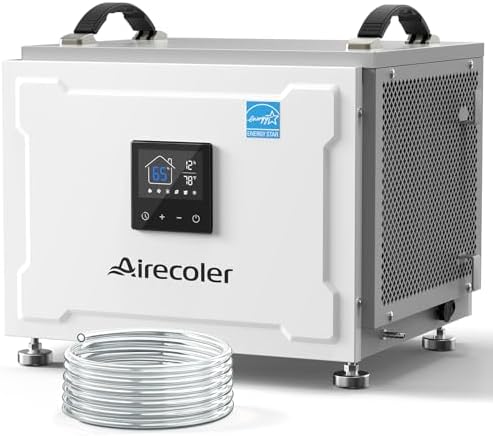 70 Pints Commercial Dehumidifier with Pump for Crawl Space