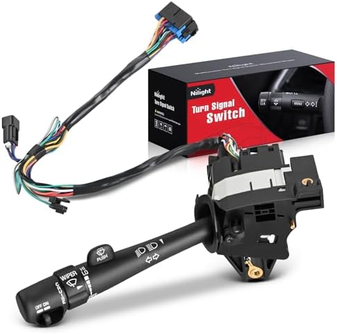Nilight Turn Signal Switch Compatible with 2000-2005 Chevy Impala