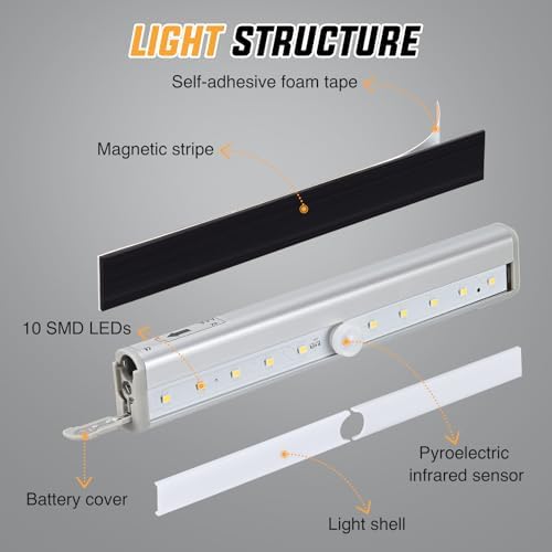 Nilight RV Step Lights 3PCS LED RV Exterior Lighting for Travel Camper