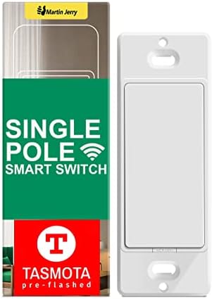 TASMOTA Smart Switch by Martin Jerry | ESP8266 2.4G WiFi chip, Smart Light Switch for Home Assistant | Smart Home Devices via MQTT
