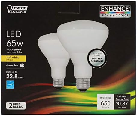 Feit Electric BR30DM/927CA/2 BR30 27K LED