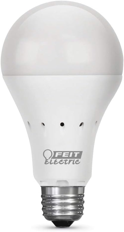 Feit Electric IntelliBulb – Battery Backup LED Bulb, Soft White 40W Equiv A21 (A800/827/BAT/LEDI)