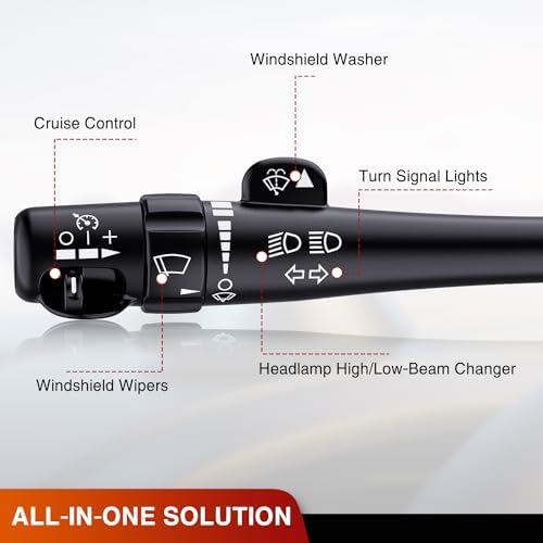 Nilight Turn Signal Switch for 2003-2006 Chevy Silverado Tahoe GMC Sierra