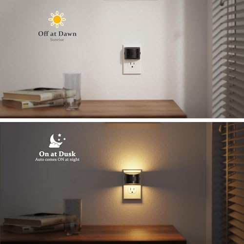 JandCase Motion Sensor Night Light, Night Lights Plug into Wall